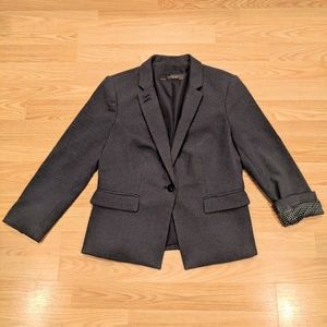 [S] The Limited ¾ Sleeve Blue Blazer